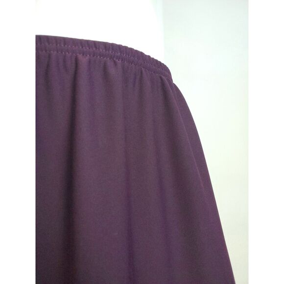 Vintage 90's Ninety Purple Eyelet Maxi Skirt - Picture 4 of 7